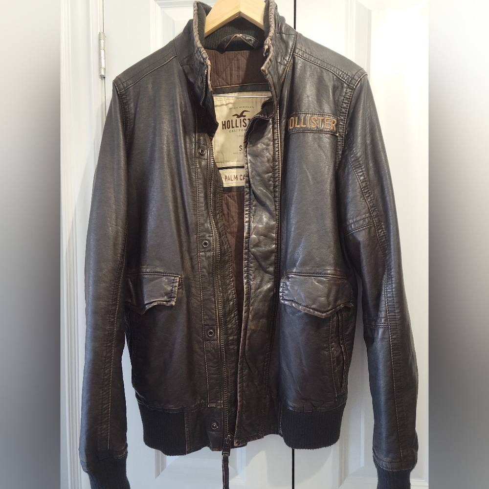Hollister Faux Leather Jacket